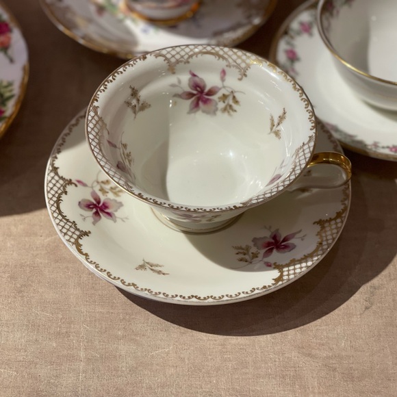 Vintage mix tea party set - 11 piece - Picture 8 of 9